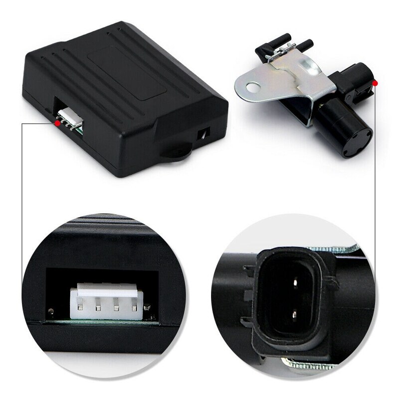 Car Wireless Remote Vacuum Exhaust Shut-Off Valve Vacuum Exhaust Pipe Valve Controller Set Suitable for - BMW-