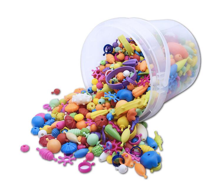 Pop Perlen Spielzeug Creativel Kunst Und Handwerk Für freundlicher Armbinde schnappen Zusammen Schmuck Bausatz Pädagogisches Spielzeug Für freundlicher GYH
