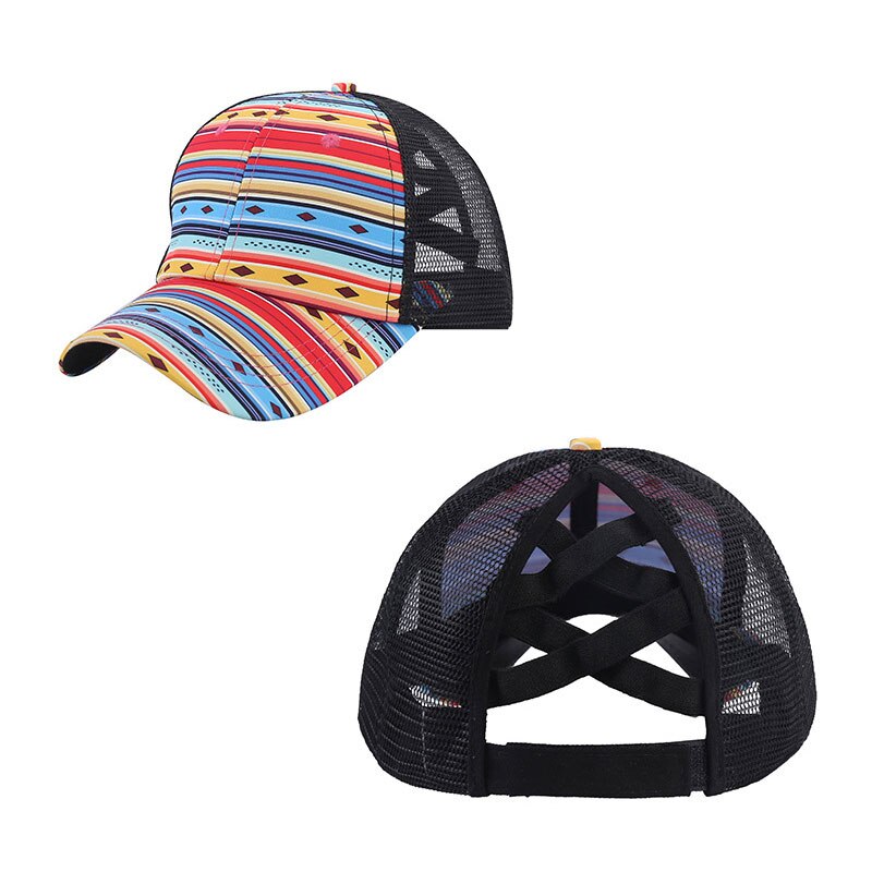 Outdoor sports baseball caps ladies baseball caps casual caps sunshade mesh pattern S8C5112