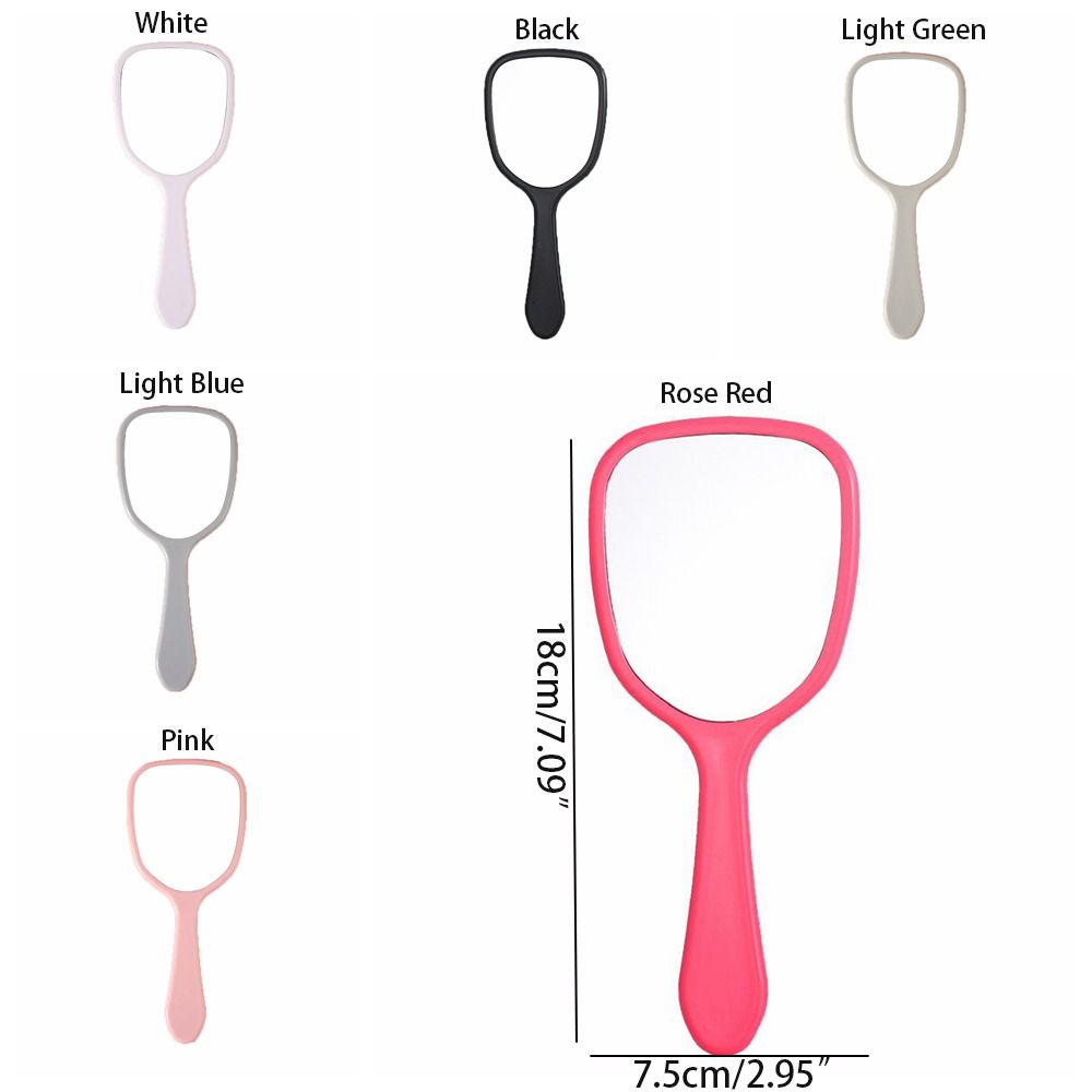 Exquisite Cute Handheld Mirror Small Easy to Carry Makeup Mirror Unique Beauty Mirror Woman