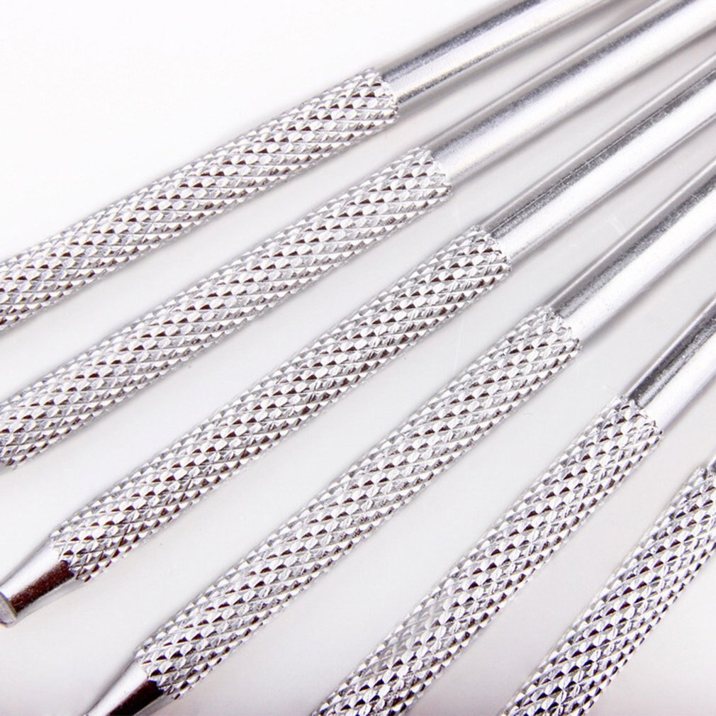 6 PCS Polymer Clay Tools Pottery Ceramics Ribbon Sculpting Tools Set Pottery Clay Sculpture Caving Scraper Craft Modelling Tools