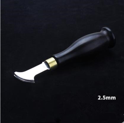 DIY leather tool Pressing line on Leather multi-functional DIY leather manual roller edge line marking edger: Deep Blue