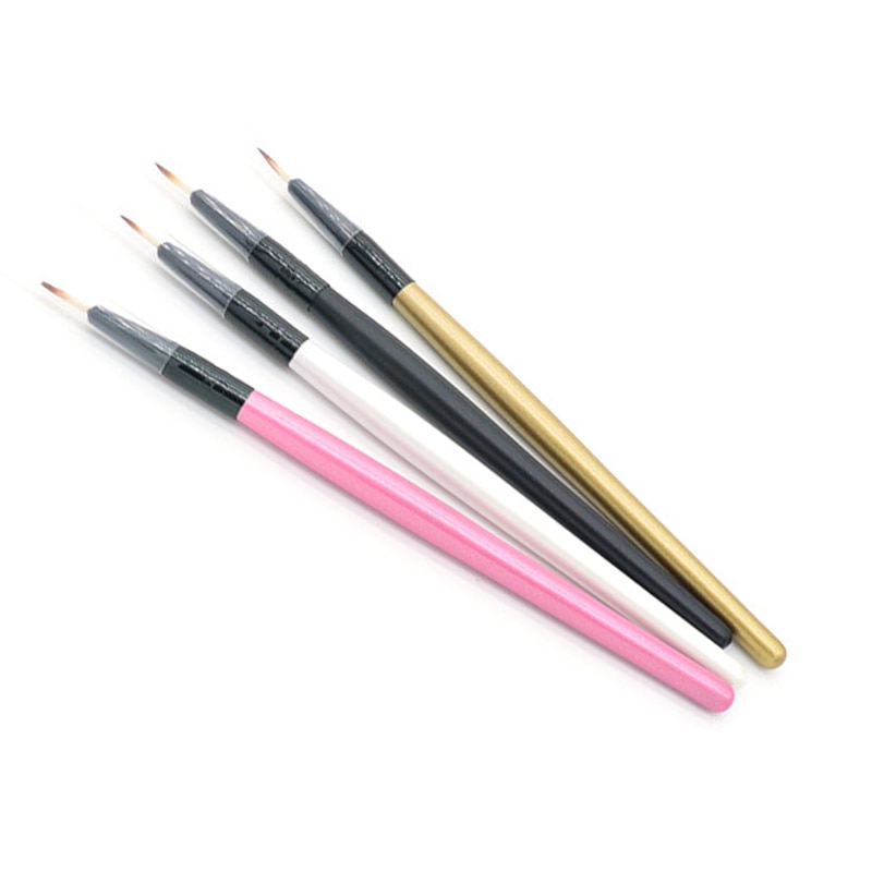 Boitzki-pincel de maquillaje para mujer, brocha cosmética para ojos, sombra de ojos, herramienta para cejas, delineador de ojos, brocha para delineador de ojos para