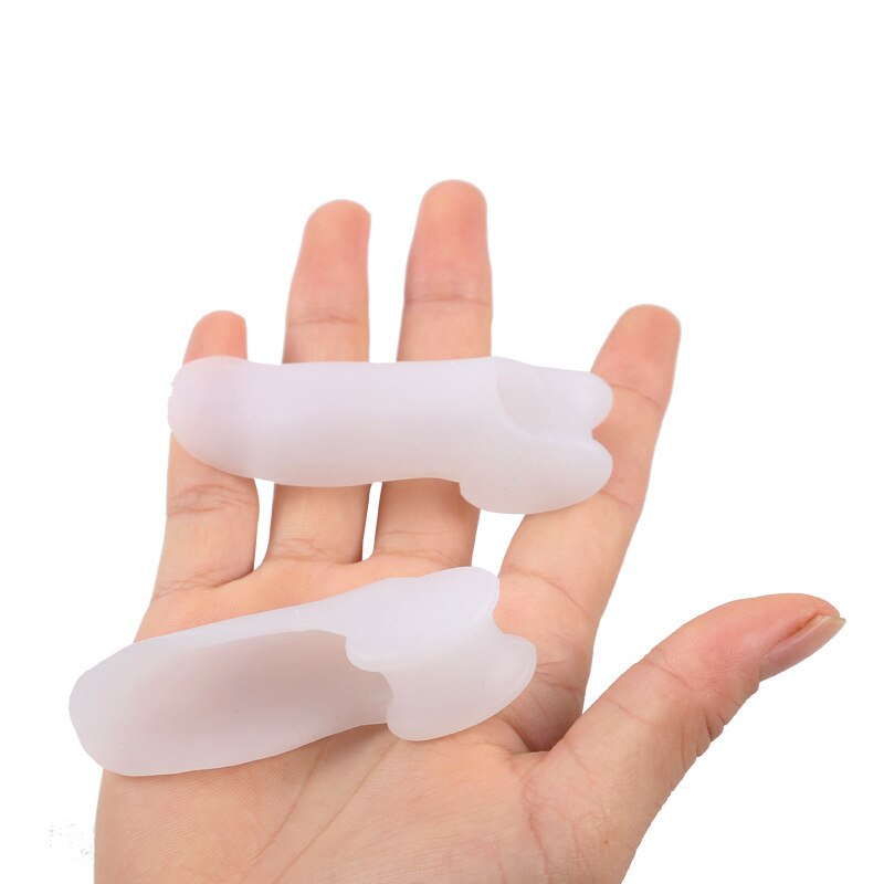 3Pair Silicone Toe Separator Little Thumb Valgus Correction Separateur Orteil Hallux Valgus Adjuster Orthotics Pedicure