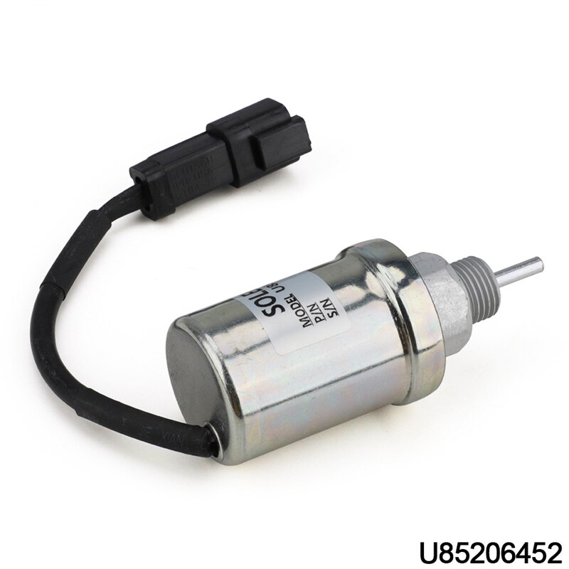 Elettrico di Intercettazione Solenoide U85206452 per Perkins 402D 403D 404D 404C 403C 12V