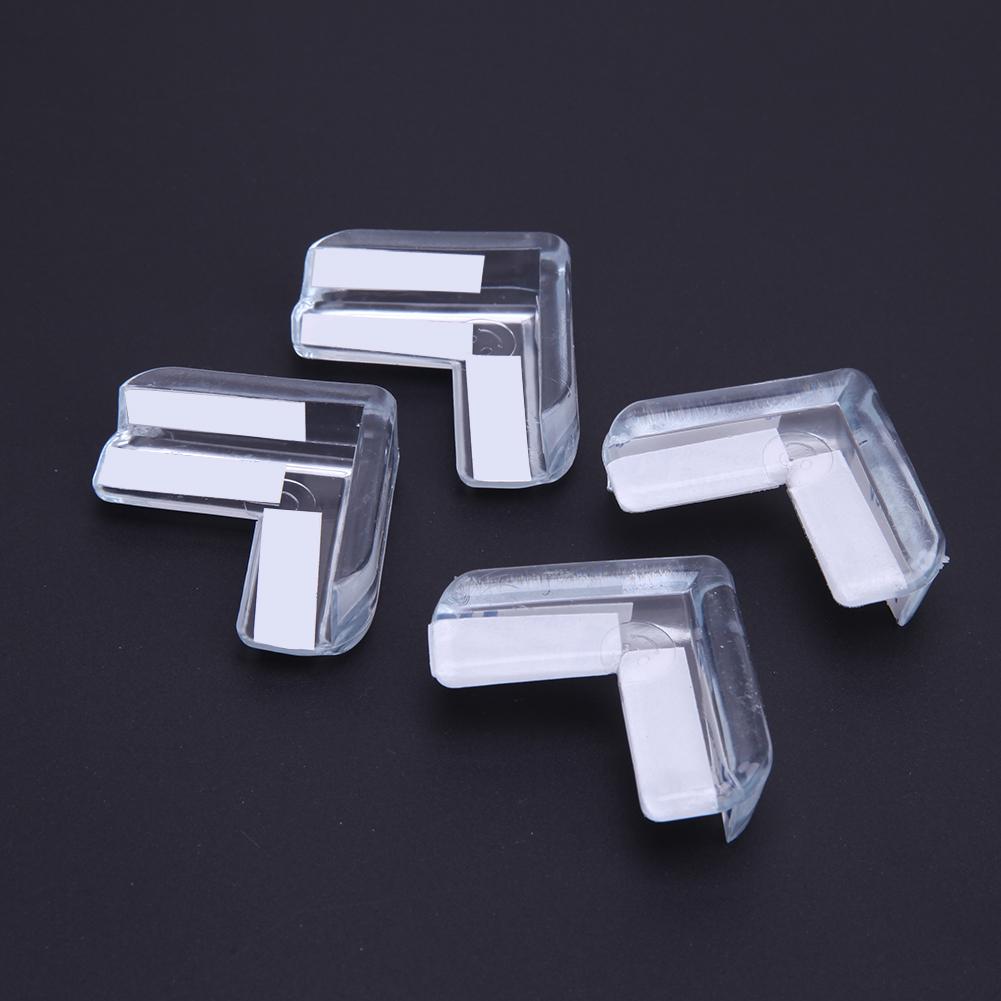 4pcs Kids Baby Safety Transparent Protector Cover Table Corner Guards