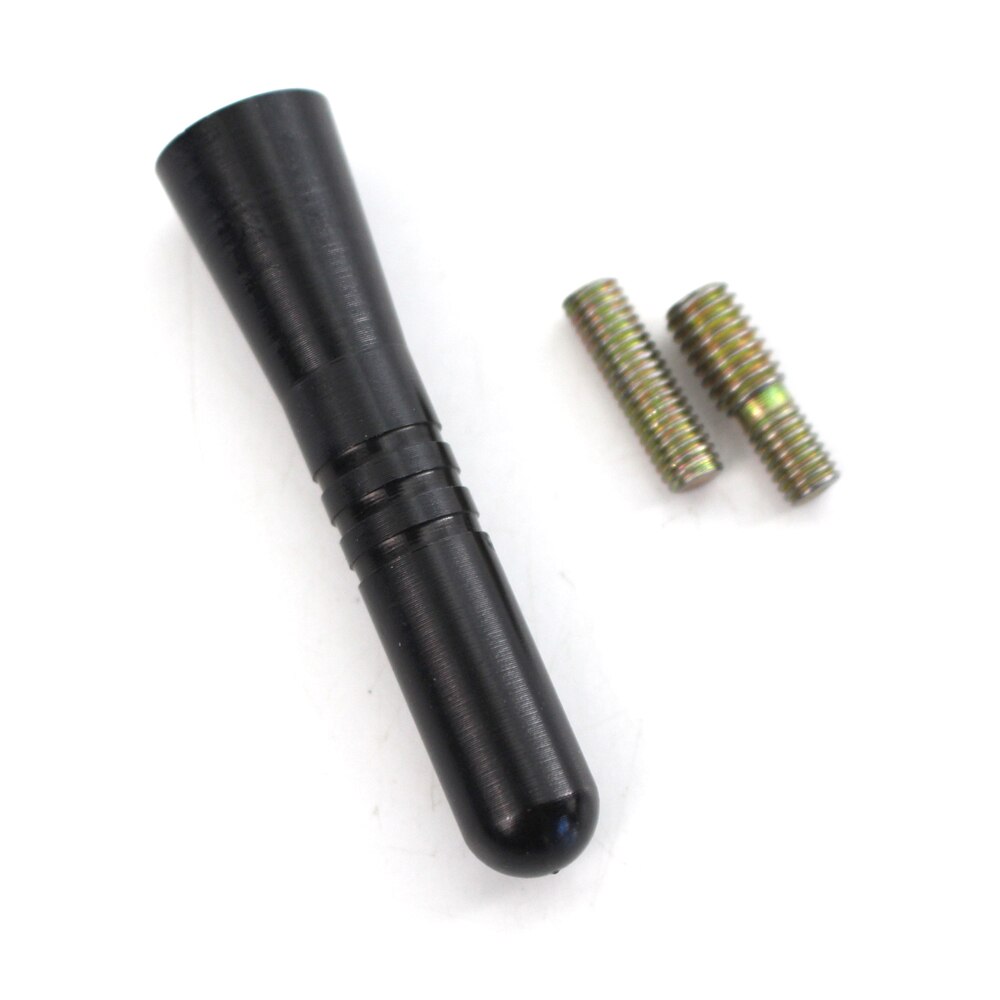Car Styling Roof Antenna Enhanced Signal 2.2 inch Car Aluminum Mini Antenna Aerial Mast Radio Stubby Auto Accessories