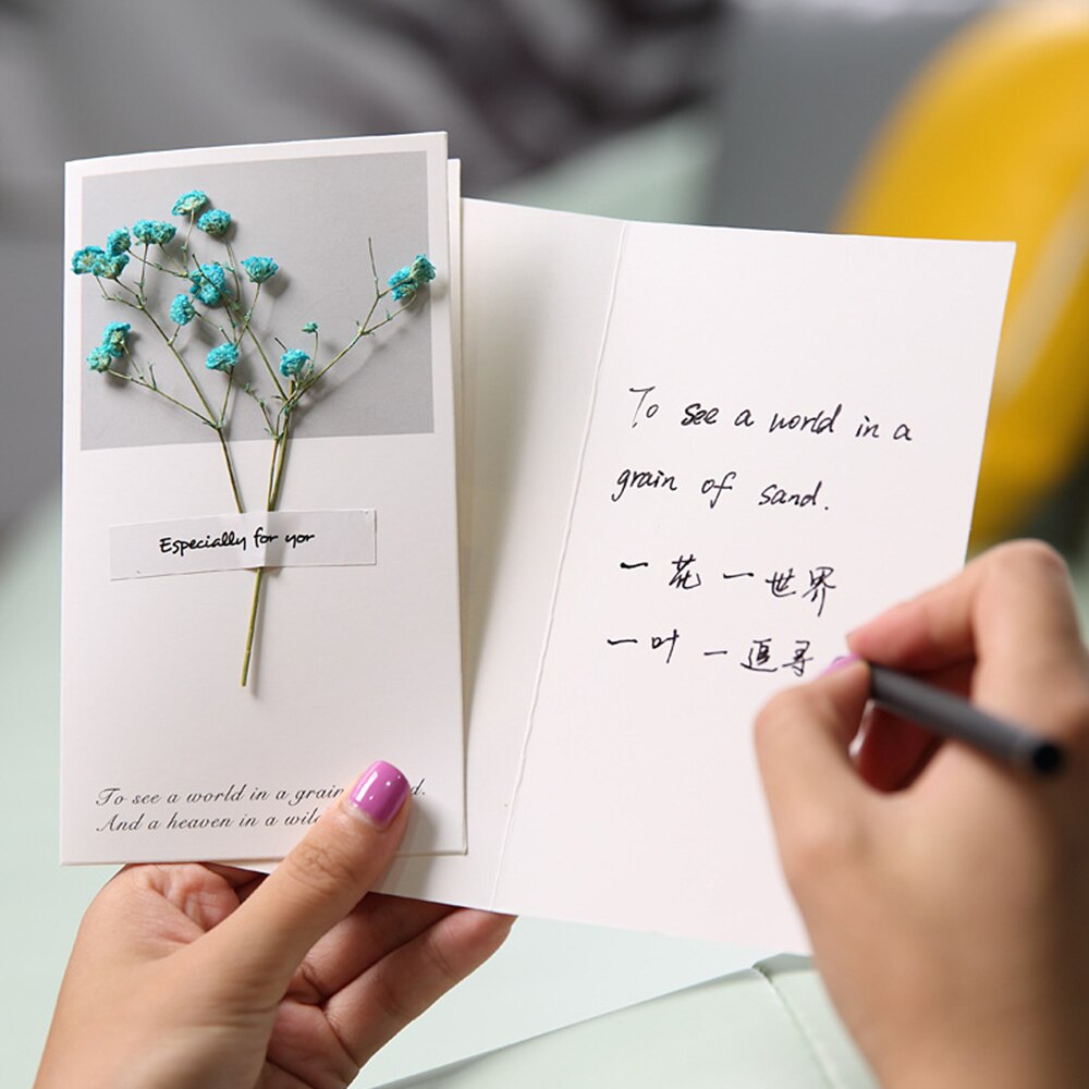 Tarjetas de agradecimiento personalizadas, tarjetas de negocios y sobres de acción de gracias por su orden