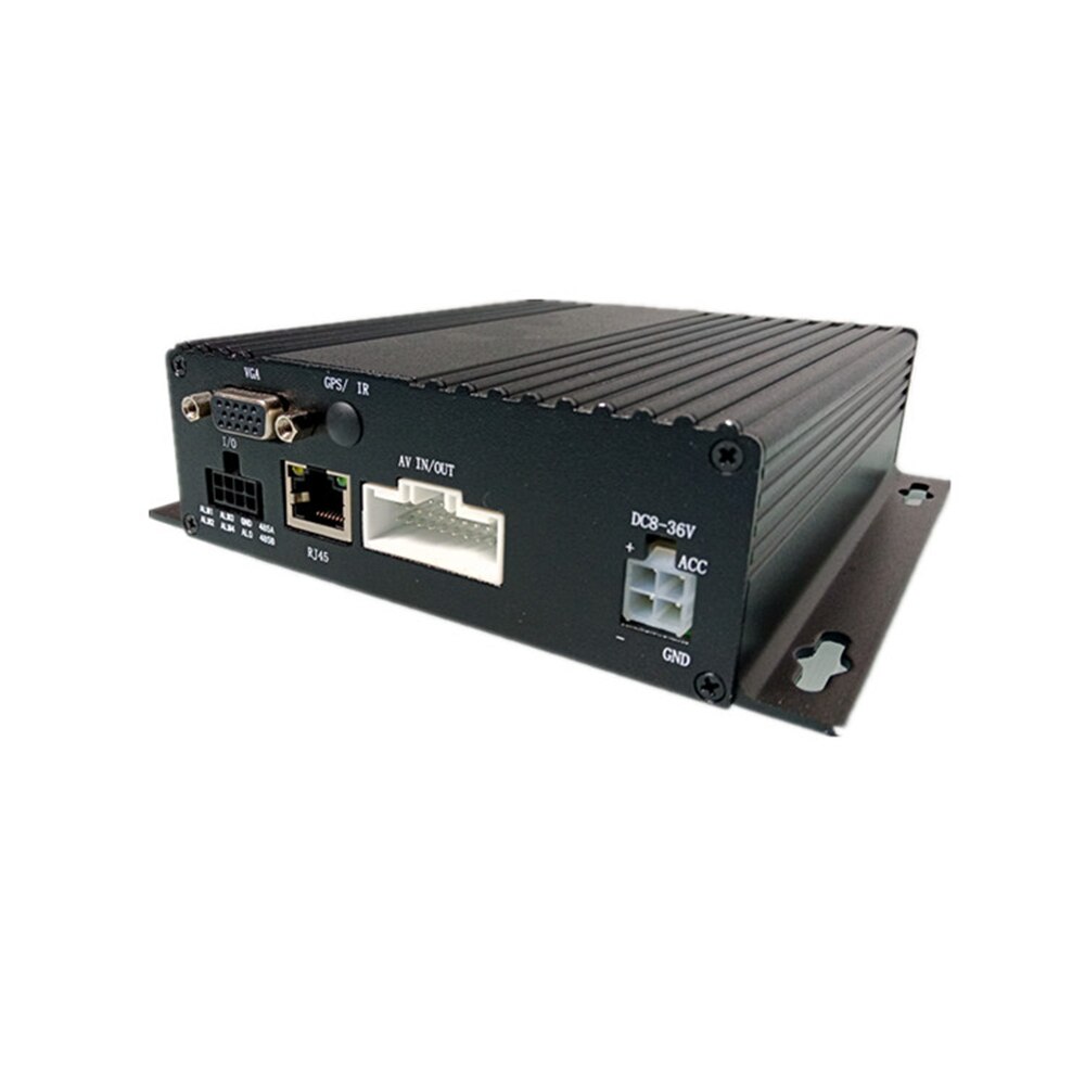 4CH H.264 AHD 1080P Dual SD Mobile DVR 256GB Vehicle MDVR CCTV Video Recorder