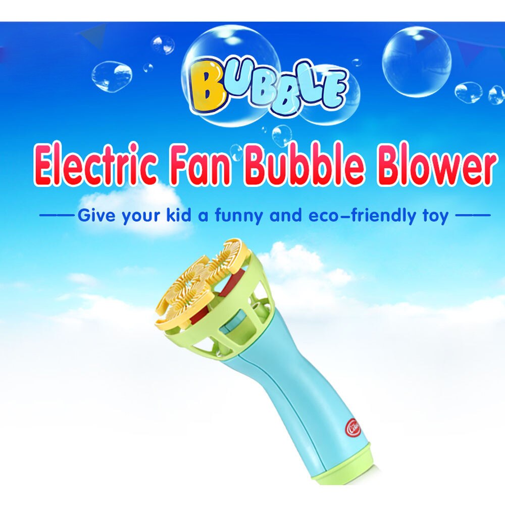 Electric Bubble Wands Machine Bubble Maker Automatic Blower Outdoor Toy For Kids Children Durable Food Grade Abs