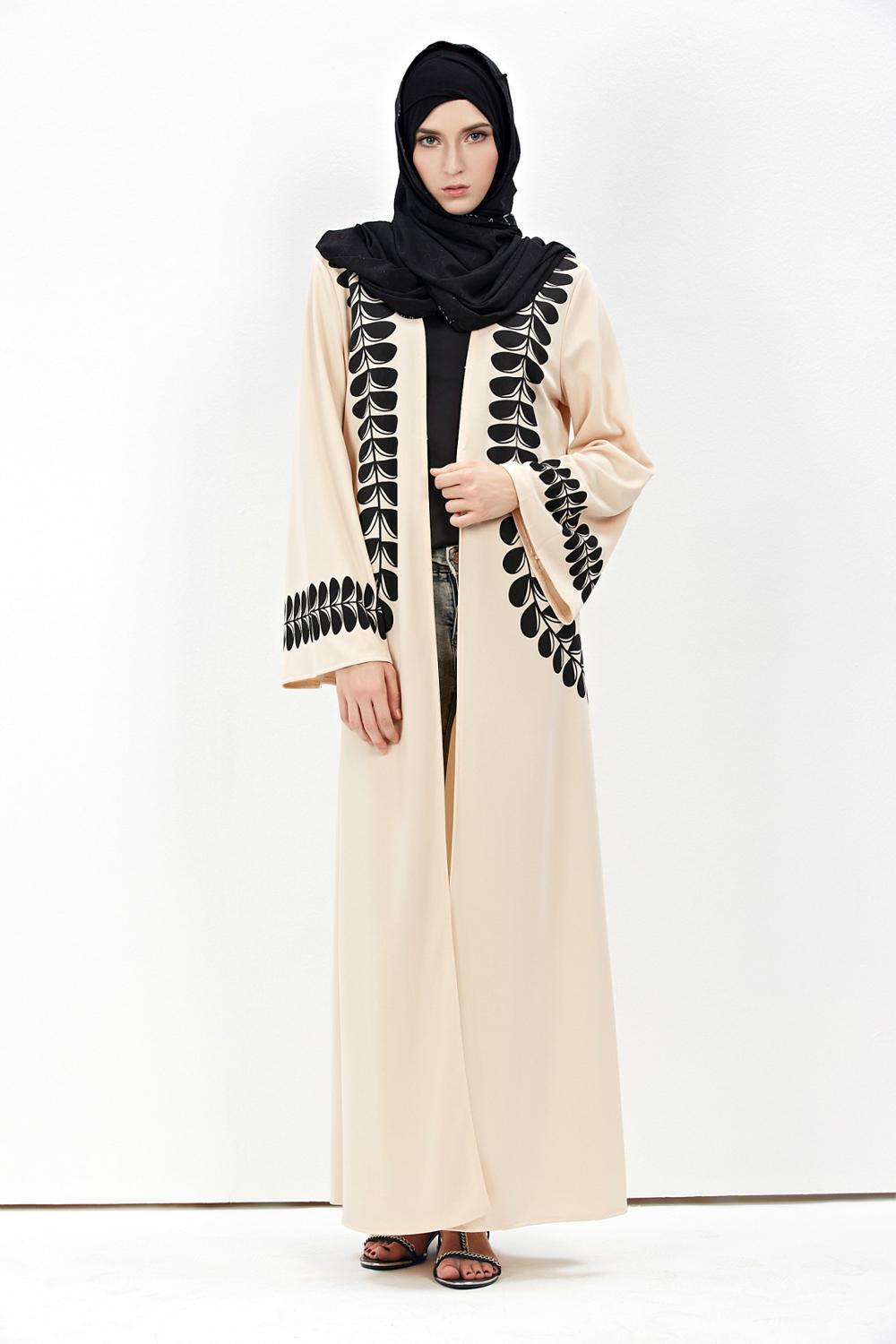 Moslim Jurk Abaya Dubai Caftan Jurk Islamitische Kleding Turks Arabisch Abaya Voor Vrouwen Jurk