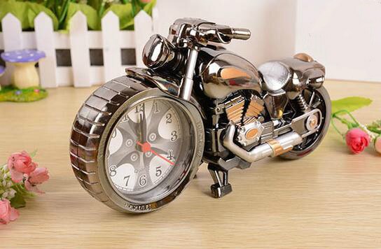 Kreative Simulation retro Motorrad Wecker Hause Motorrad Dekoration Wecker