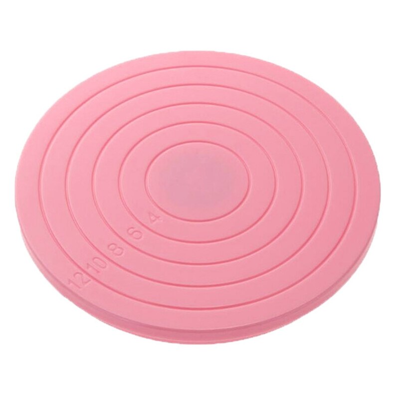 Giradischi per torta fai-da-te stampo da forno piatto per torta rotante rotondo strumenti per decorare torte tavola rotante forniture per pasticceria accessori per la cottura: KN7728PK