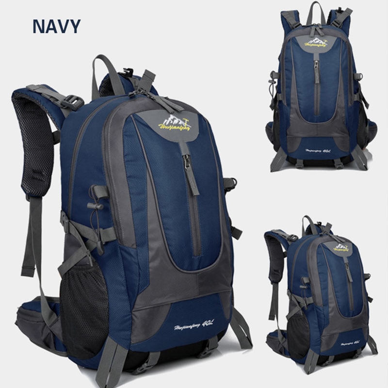 45L Rucksack Hiking Backpacks Mountain Backpack Waterproof Tear resistance Backpack Multi-function Camping Vocation Climbing