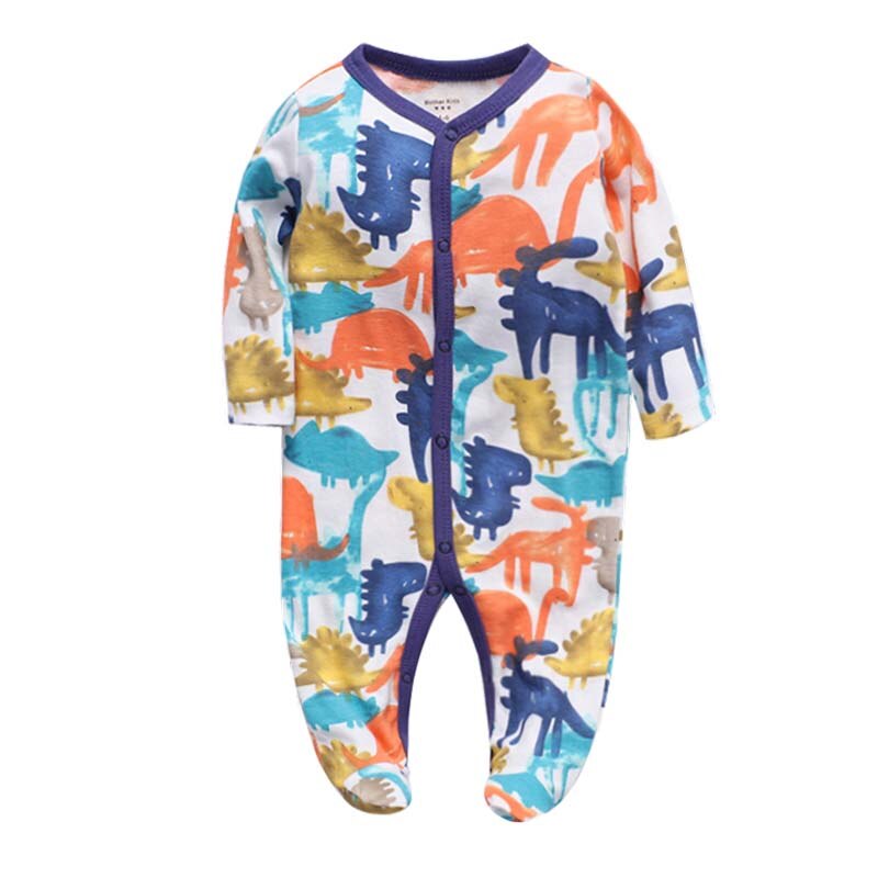 Babykleding met lange mouwen voor meisjes en jongens, rompertjes met lange mouwen, rompertjes voor baby's, pyjama's en rompertjes voor baby's vanaf 0-12 maanden.