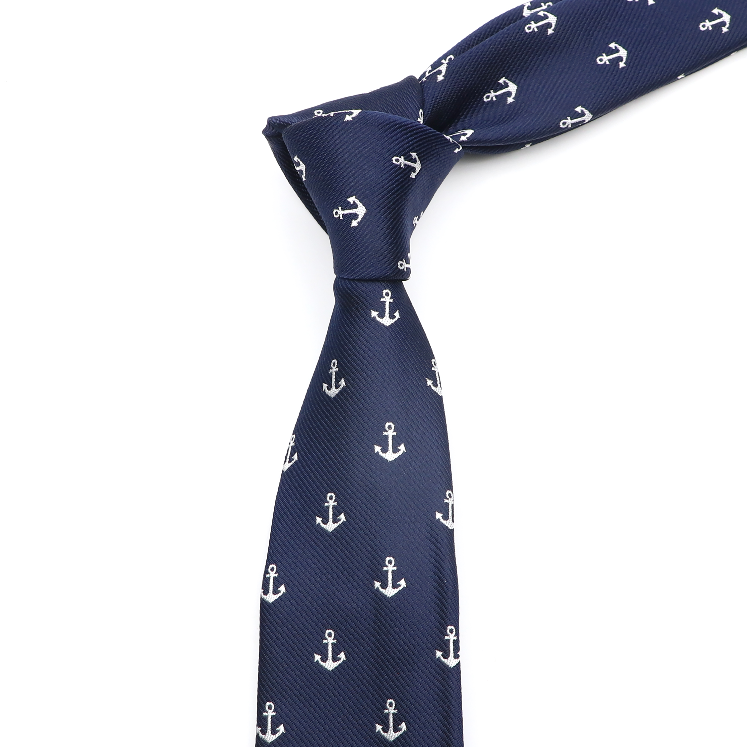 Jacquard 6cm corbata delgada para hombres coche perro mono patrón corbata rojo azul púrpura uso diario corbata de de boda