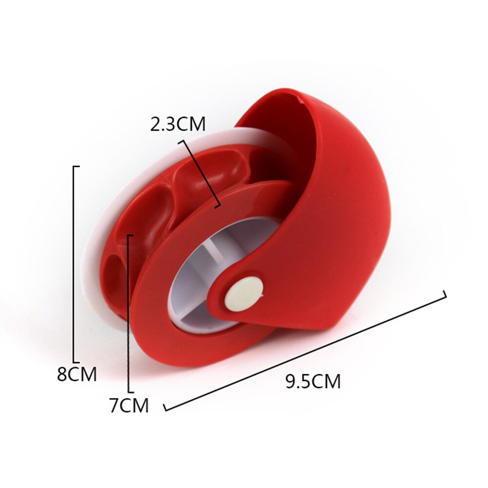 Bakeware Pie Edge Cutter Plastic Wheel Roller For Pizza Pastry Cookies Lattice Roller Cutting Tool Baking Tools