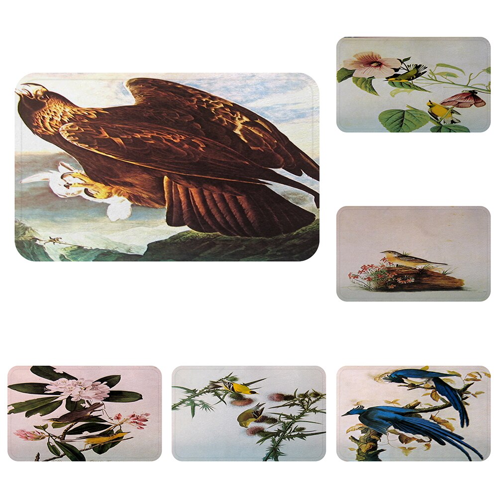 Aigle oiseaux Cool tapis tapis de bain décoratif anti-dérapant tapis chambre voiture sol Bar tapis porte décor à la maison