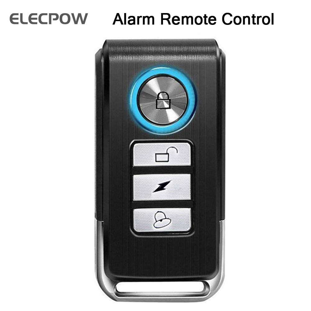 Elecpow Remote Control Bike Alarm 113dB Motorcycle Electric Bicycle Security Anti Theft Remind Vibration Warning Alarm Sensor