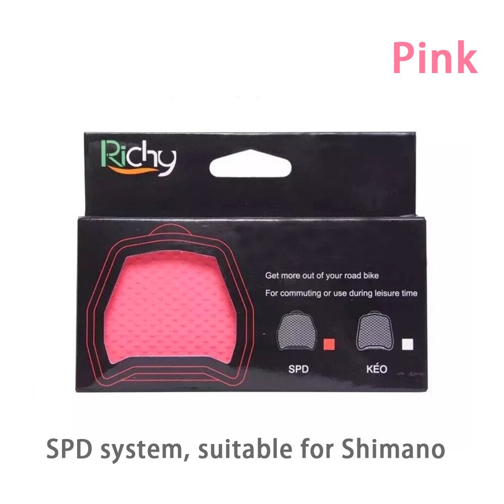 Road bike pedales bicicleta accessories bicycle pedal clip spd/keo pedals Cycling SPD and LOOK KEO Systems: SPD pink