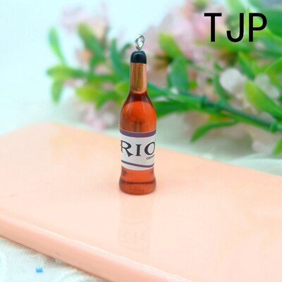 Kawaii Coffe Drink Cocktail Sake Charms Pendants for DIY decoration necklace earring key chain Jewelry Making: 12