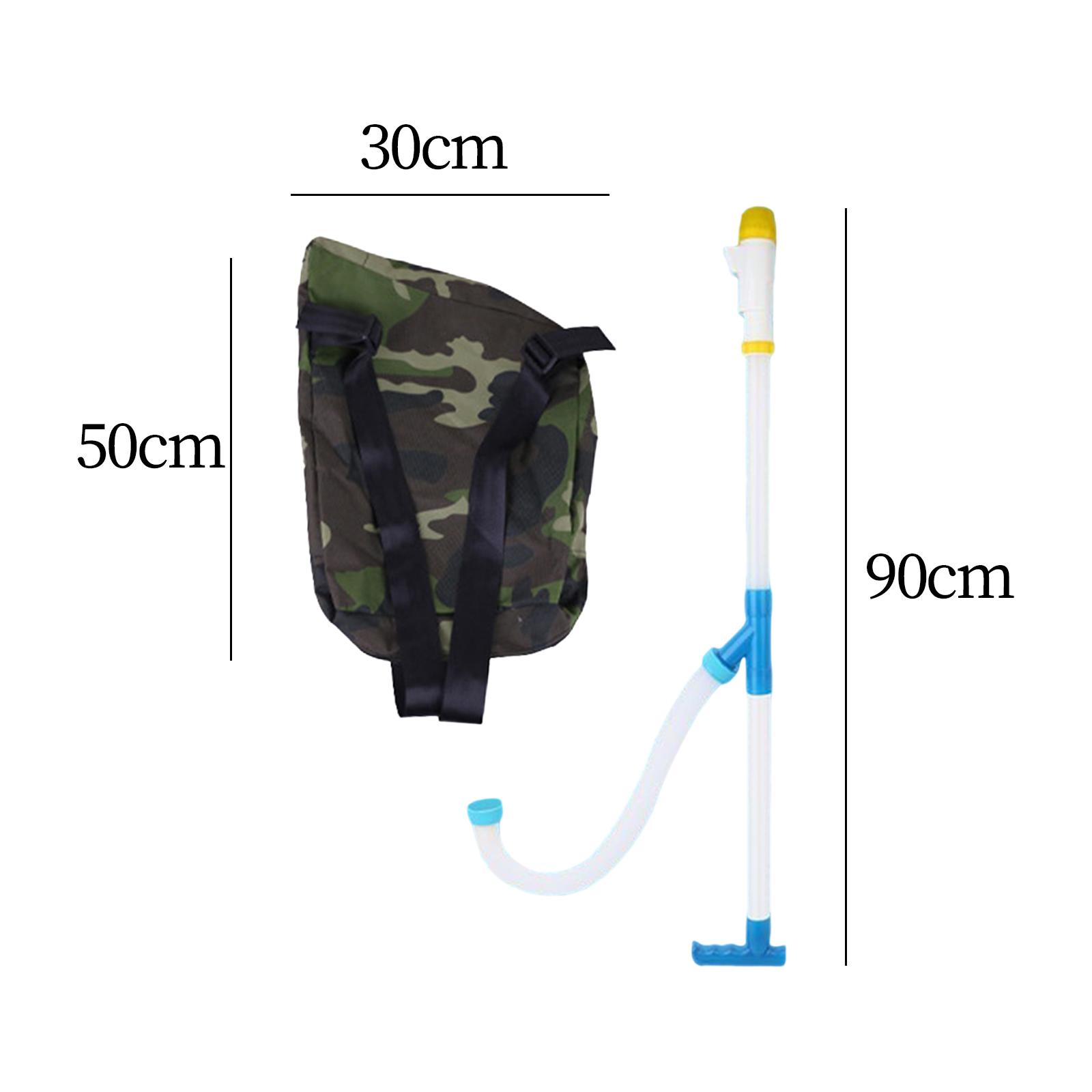 Gjødselspreder slitesterk håndholdt storkapasitet multifunksjonell landbruksgjødselapplikator til maisplen hagetorv