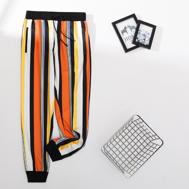Novedad de verano pantalones de impresión Inglaterra estilo pantalones de Hip hop pantalones de las mujeres pantalones Joggers de hombre Casual hombres pantalones