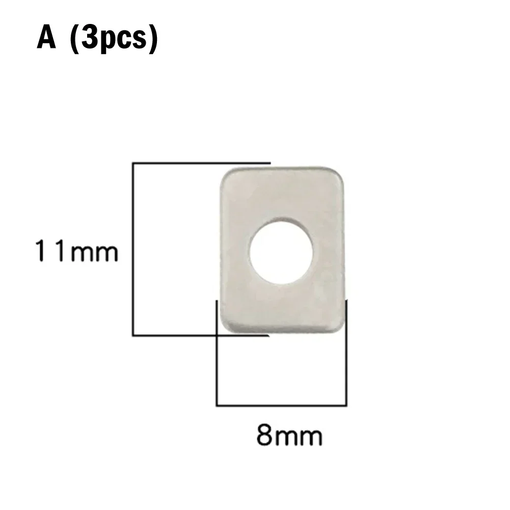 3-teilige Luftkompressor-Ventilplatten-Montagen ätze für geräuschlose Öl kolben maschinen Eisenplatten Luft kompressoren Pneumatische Teile
