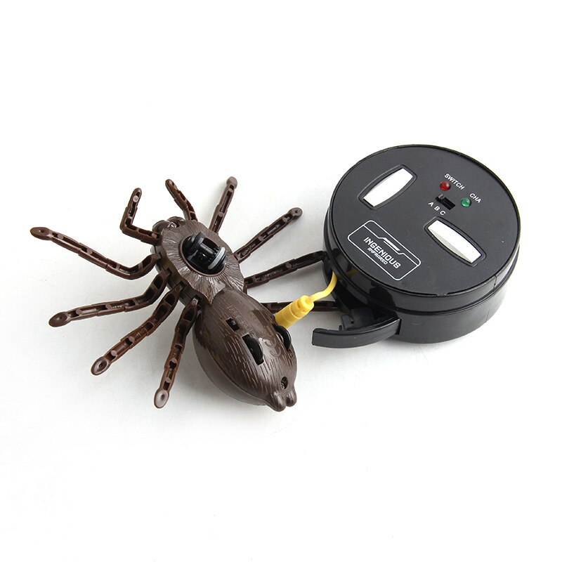 Electric Remote Control Toys Simulation Infra-Red Remote Control Spider Reptile Model Prank
