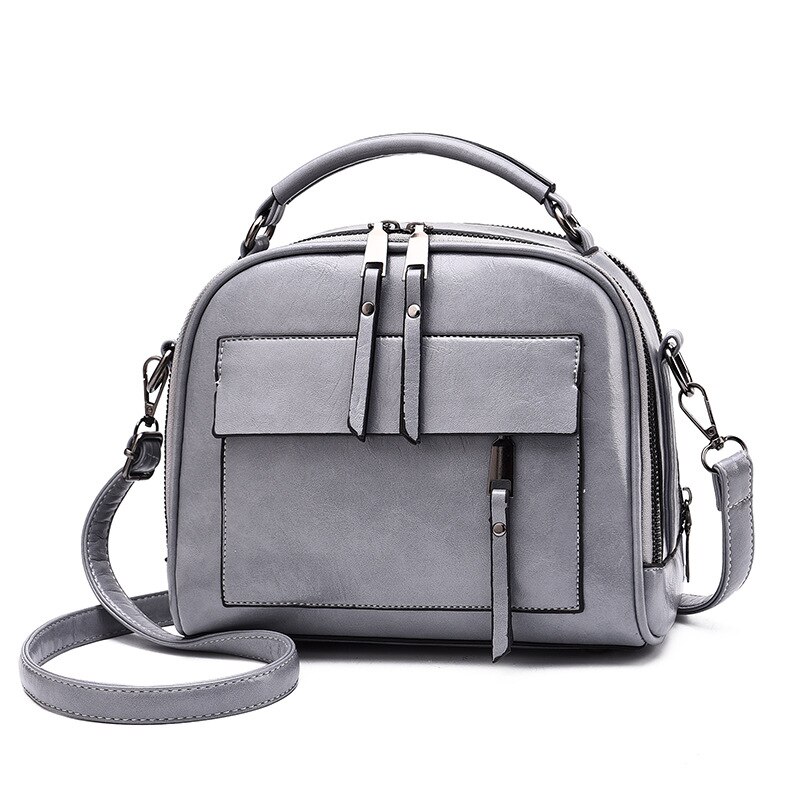 Dames Handtassen Vrouwen Messenger Bag Dames Tas Mode Schoudertas Handtas Dame Tas Gratis Womens Handtassen En portemonnees: Dark Gray