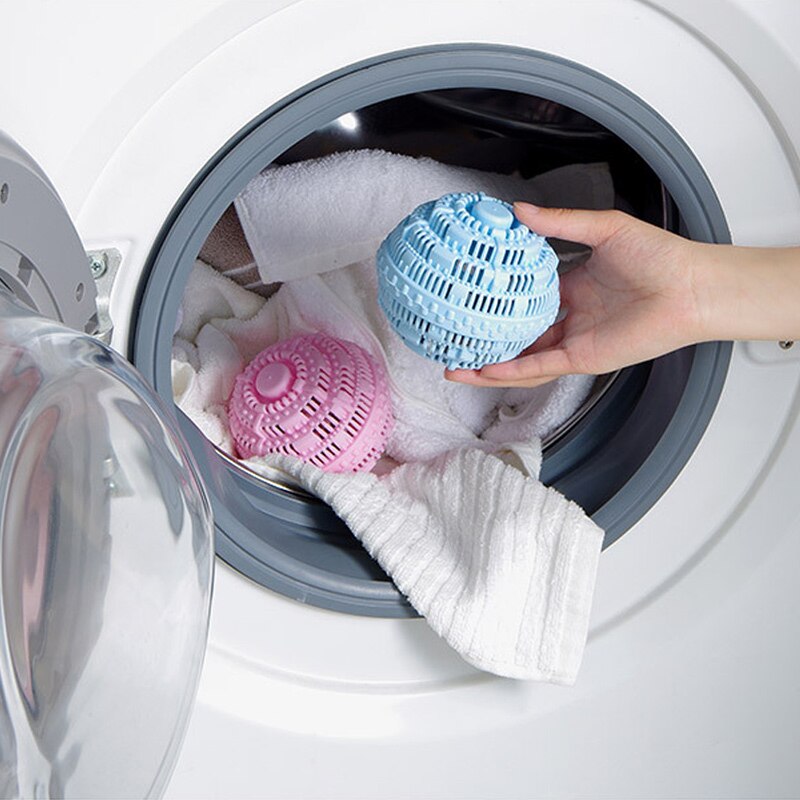 1Pcs Wasserij Schoonmaken Bal Geen Wasmiddel Kleding Wasmachine Wassen Bal Fysieke Wasserette Bal Magische Decontaminatie Schoon Bal: Default Title