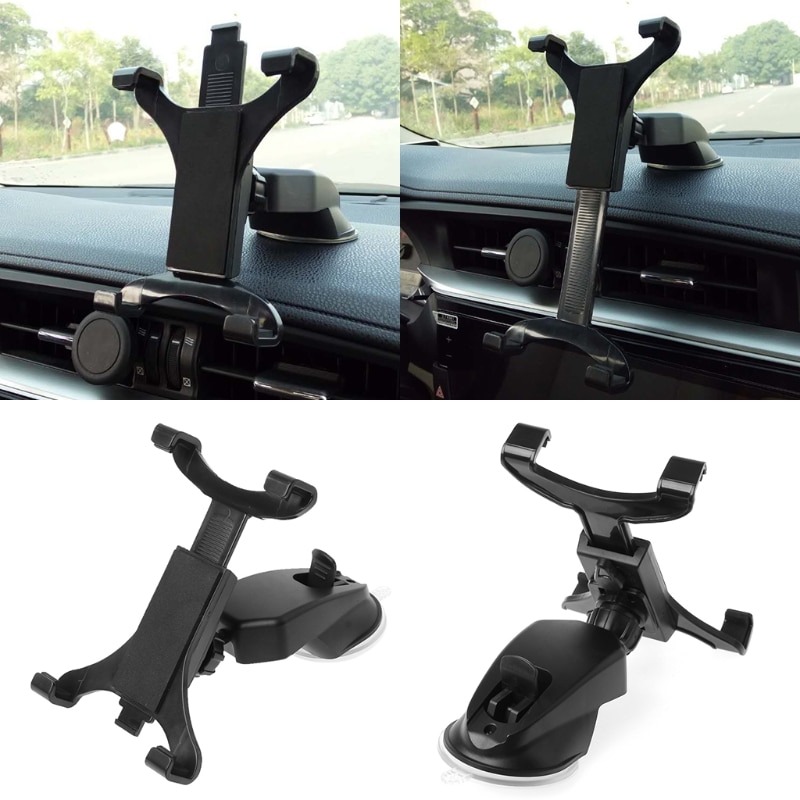 360 Auto Dashboard Mount Houder Stand Voor 7-11Inch Ipad Air Galaxy Tab Tablet Pc