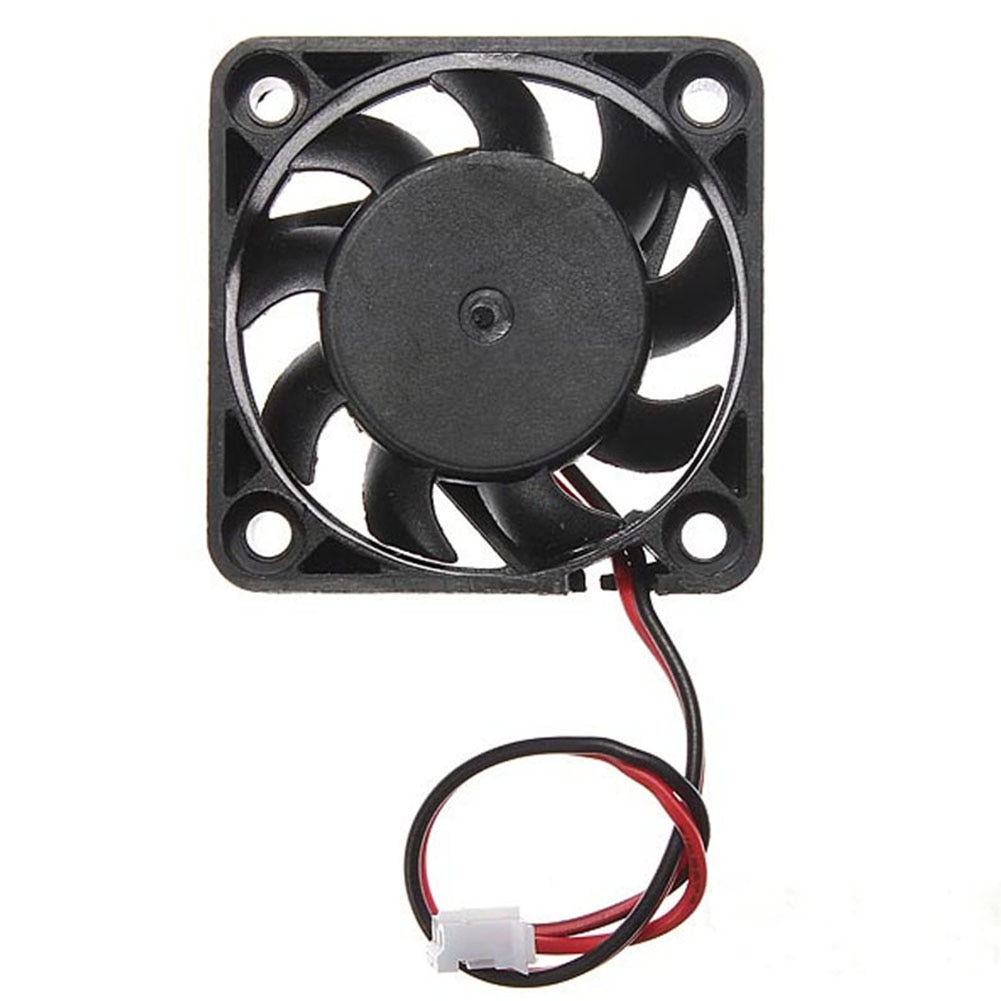 5v 2 stift 40mm datorkylare liten kylfläkt pc svart f kylfläns dator kringutrustning svart