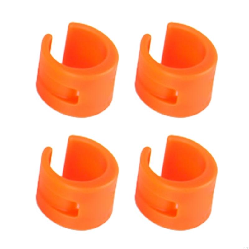 P88E 4 pezzi protezione fodero orizzontale per biciclette protezione telaio bici protezione pad protezioni in gomma anelli: Colore rosa
