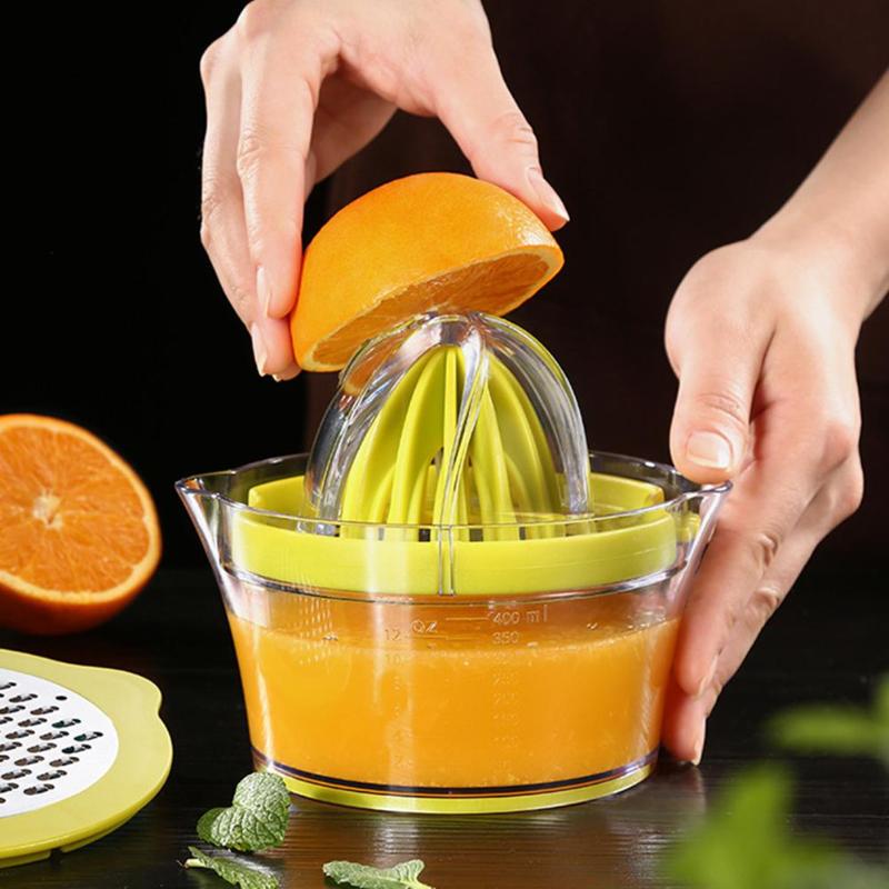 Multifunctional Lemon Squeezer Manual Hand Lemon Juicer Egg Yolk Separator Manual Citrus Press Juicer Mini Juice Tool