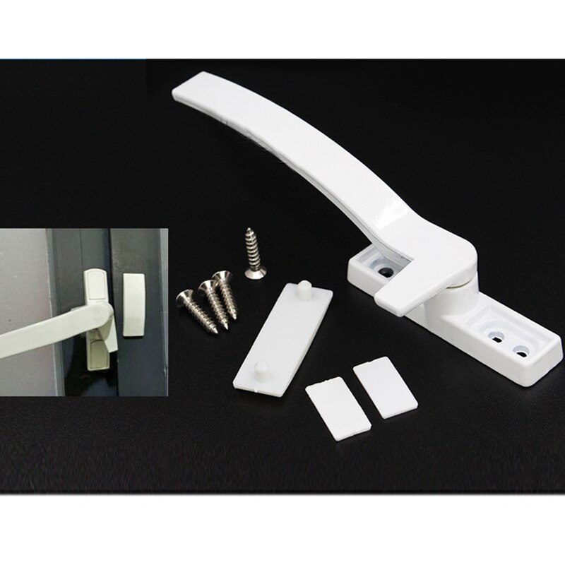 White Replacement UPVC Window Handles Right/ Hand Zinc Alloy Window Hardware Door Handle