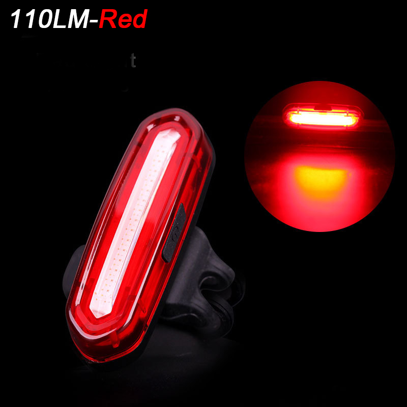Bicycle Lighting Bike Lights Rechargeable Lamp USB Bike Rear Tail Lights Led Waterproof Lantern Cycling Flashlight for Bicycle: Yellow