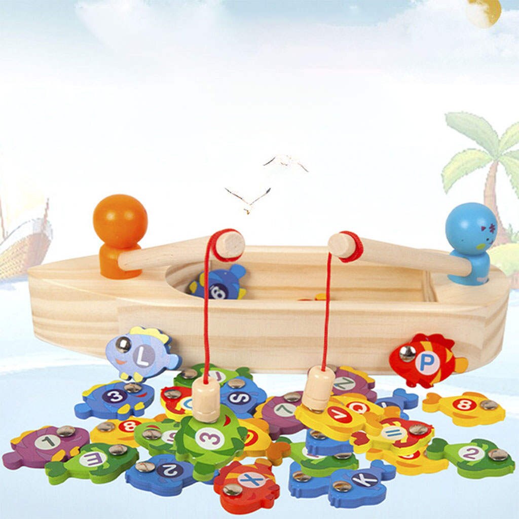 Fishing Game Boat for Children Early Educational Baby 12-18 Months