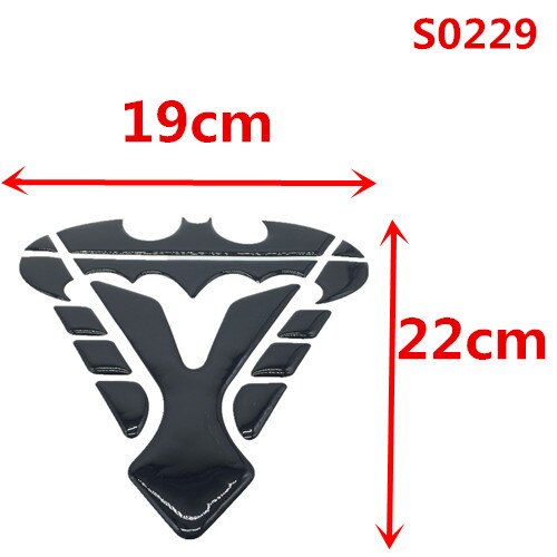 3D impermeabile moto Decal Gas serbatoio carburante Pad Protector Cover Sticker moto Bat per BMW Honda Suzuki Yamaha Kawasaki KTM