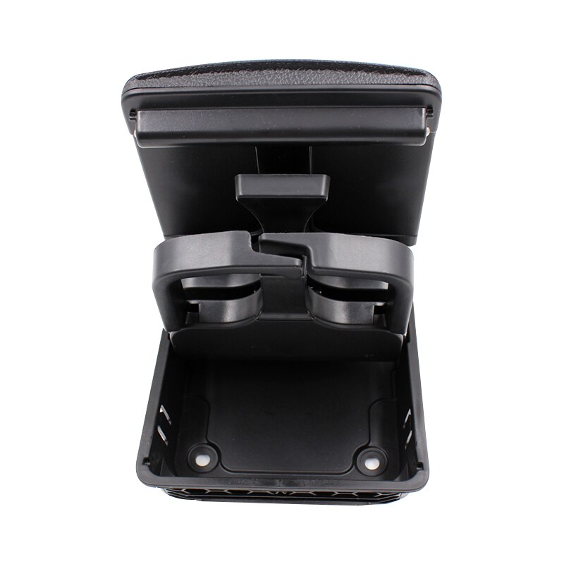 Compartimento central plegable para Volkswagen Golf 5 y 6, portavasos trasero, color negro, 1K0862532, 1K0862533
