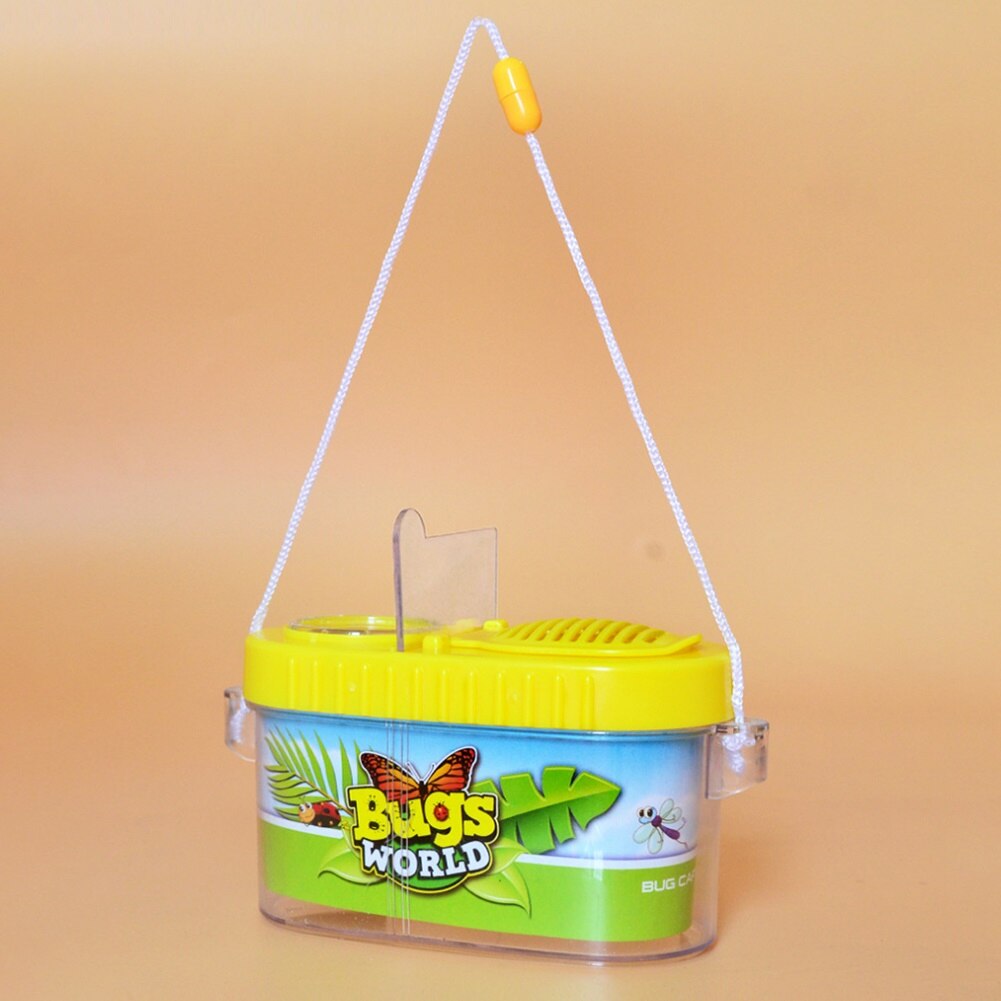 Crianças bug observação inseto visor lupa caixa exploração brinquedo com pinças crianças brinquedos educativos para crianças presente