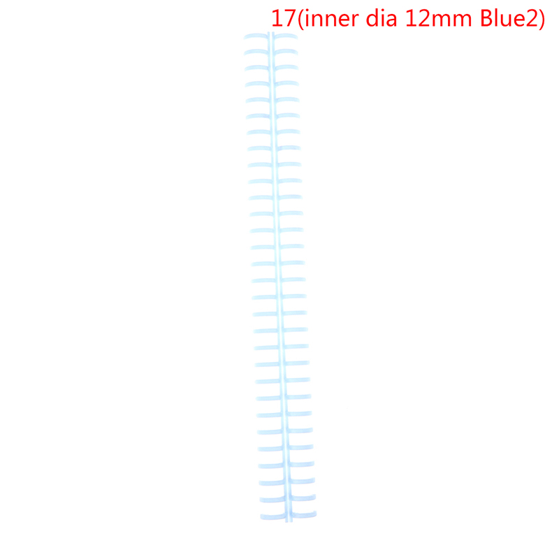 10/12mm 30 otwór koła pierścień luźne liście plastikowy pierścień wiążący dla Kid A4 A5 A6 Notebook Binding klipy papier do majsterkowania Notebook Album: Style-17
