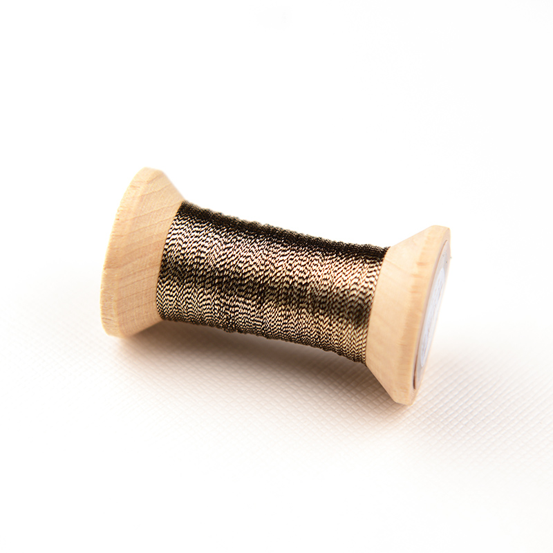 Light brown series of Gold thread/French embroidery thread/embroidery spool/colorful gold embroidery thread /50 meters/roll: 5
