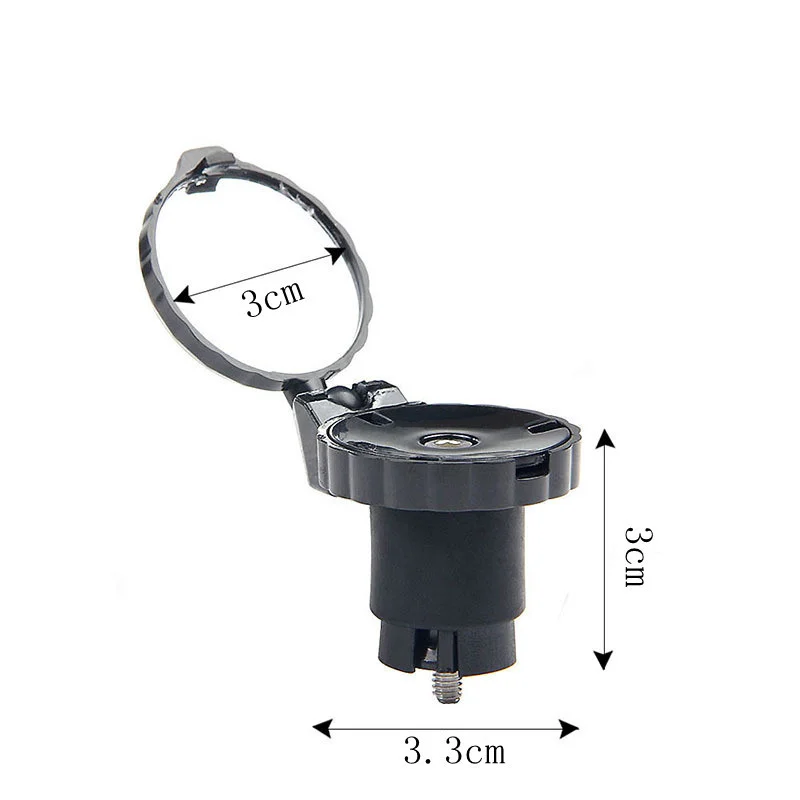 Petit miroir de vélo pliant rotatif pour vtt, 2 pièces, guidon de vélo, rétroviseur, poignée, réflecteur, accessoires spéciaux de cyclisme