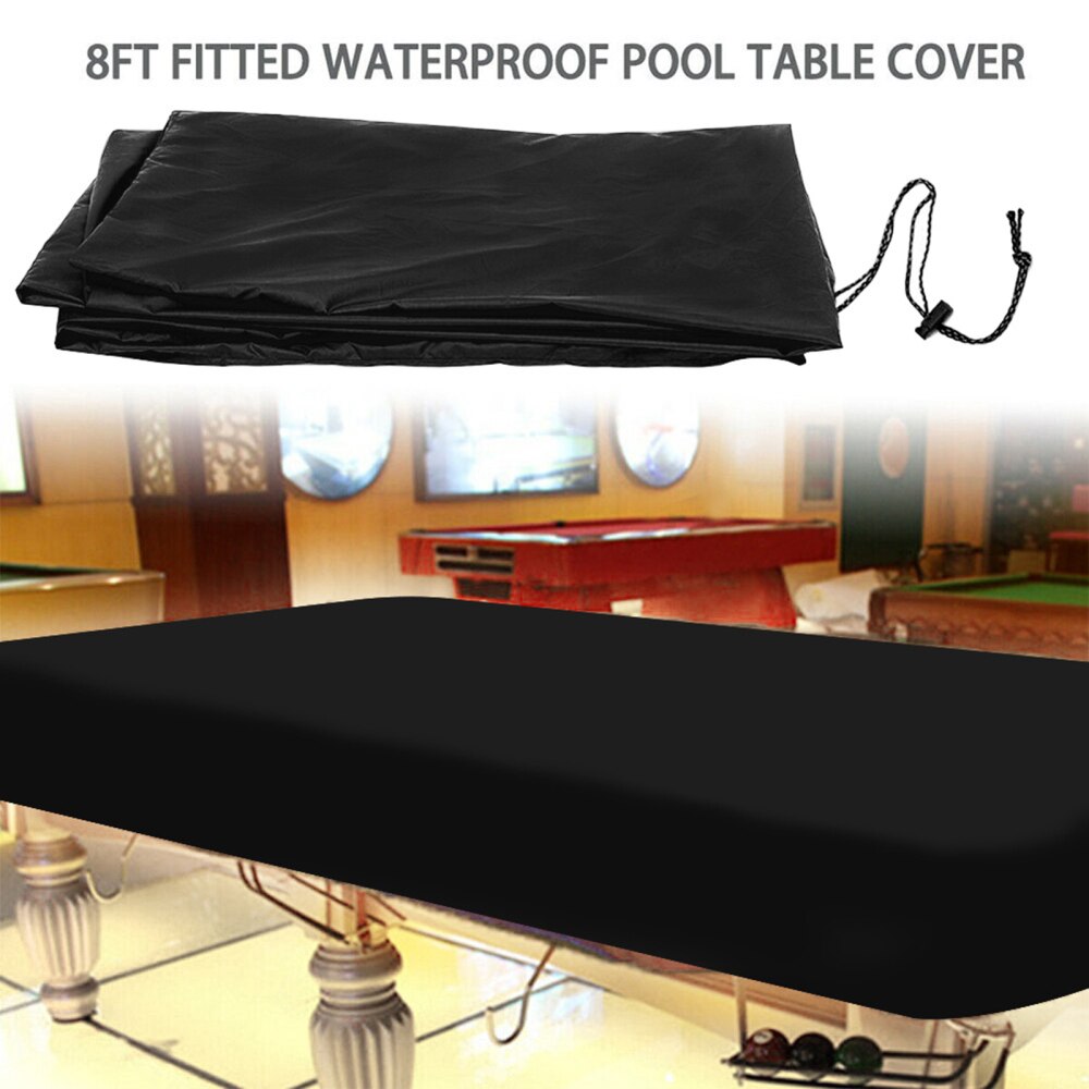Dust Cover For Billiard Table 245x140x20CM Protector Fits Four Seasons Sunshine Waterproof Indoor/outdoor Pool Snooker Fitted
