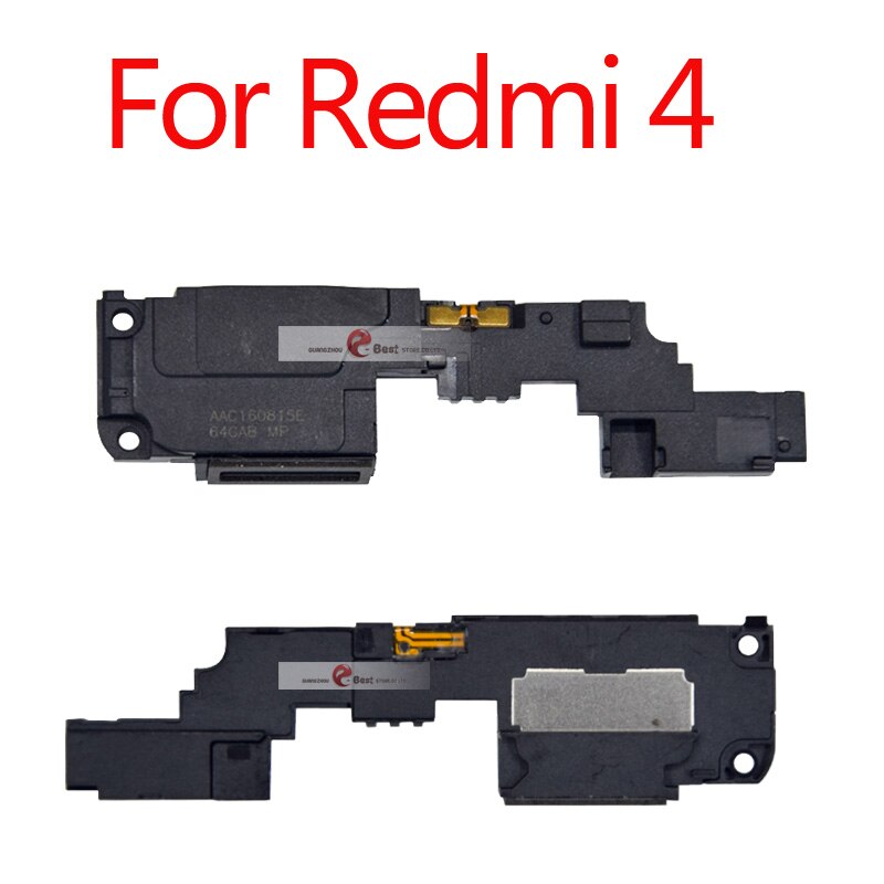 1pcs Loudspeaker For Xiaomi Redmi 4X 4 5 Pro Plus Note 5A 6 7 Pro Loud Speaker Buzzer Ringer Flex Replacement Parts: For Redmi 4