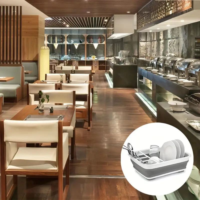 Camper auto opvouwbaar afwasrek servies draagbare kom spoelbak camper boten caravan opbergmand keukenaccessoires aanhanger