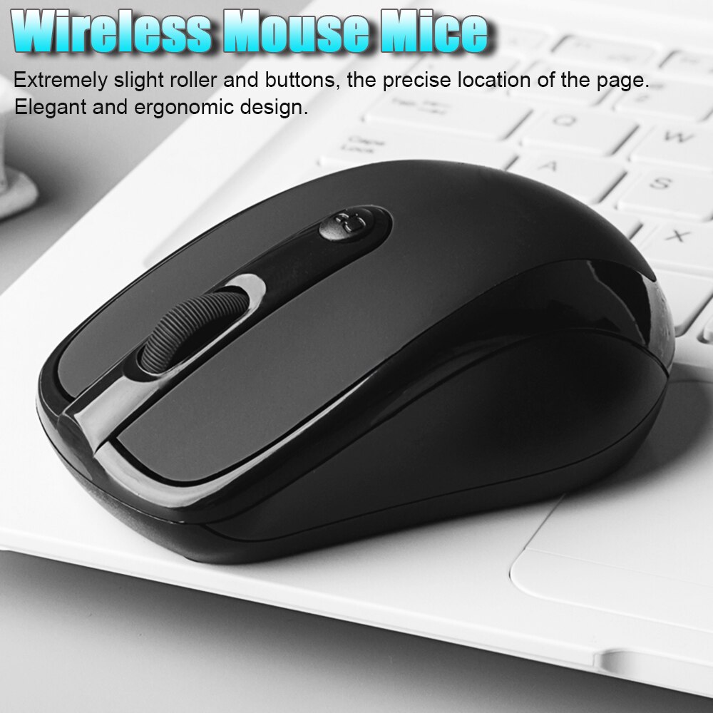 USB Wireless mouse 2000DPI Adjustable Receiver Optical Computer Mouse 2.4GHz Ergonomic Mice For Laptop PC Mouse