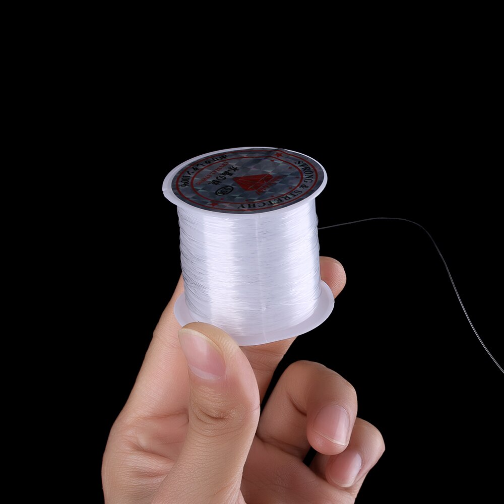 Hilo de pescar trenzado de nailon de cristal, multifilamento fuerte, superpotente, accesorios de pesca, 1 Uds.