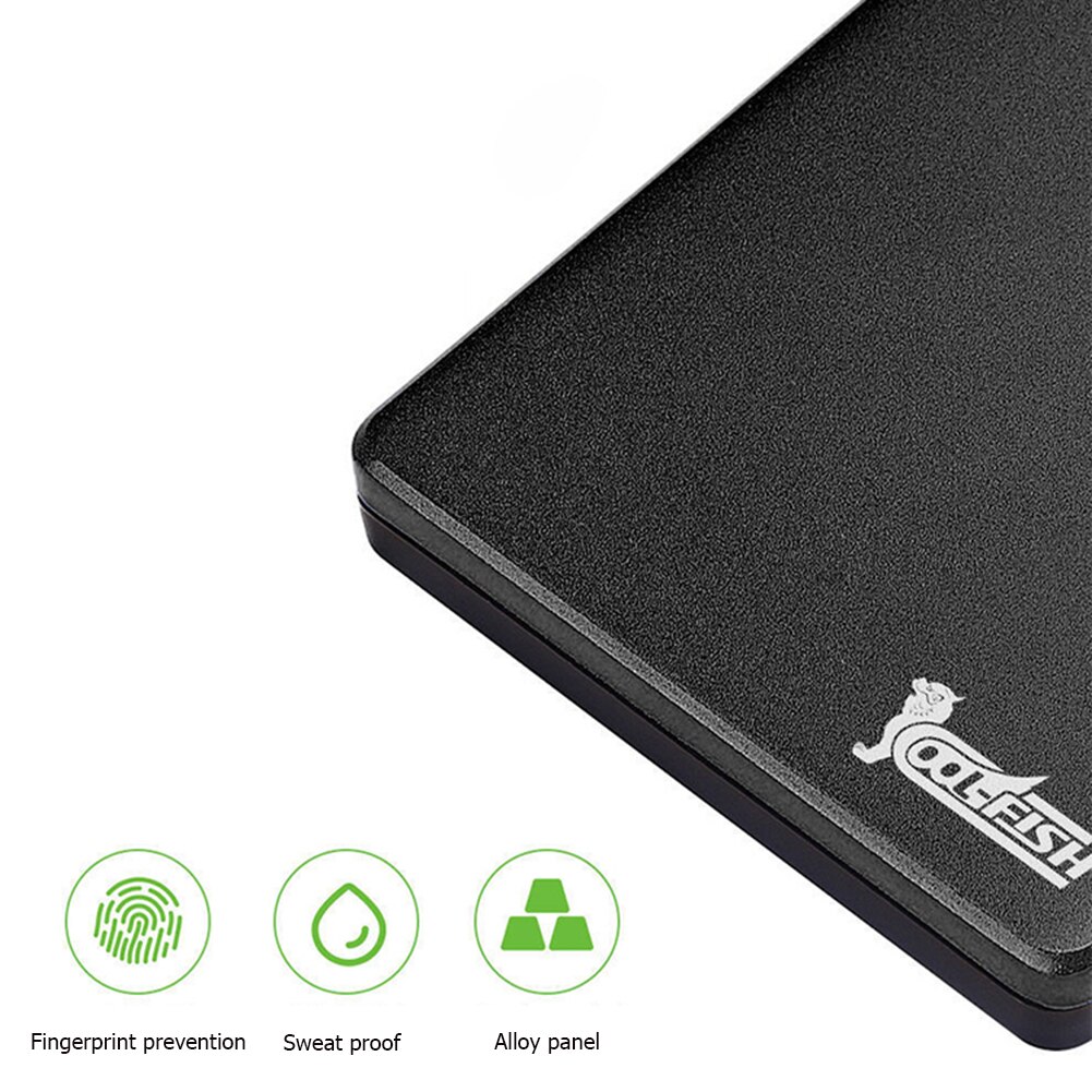 Portable HDD 2.5 1TB SSD Mobile Solid State Drive 1TB 2TB Storage Device Hard Drive for Windows10 / Windows8 / Windows7